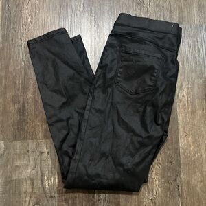 CHARLIE B Faux Leather Skinny Pants